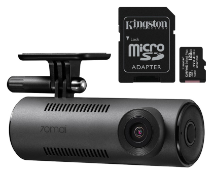 Kamera samochodowa 70mai Dash Cam M310 + karta 128GB QHD/130/WiFi